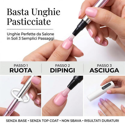 NailPen Pocket Salon Set - come si usa in 3 passaggi